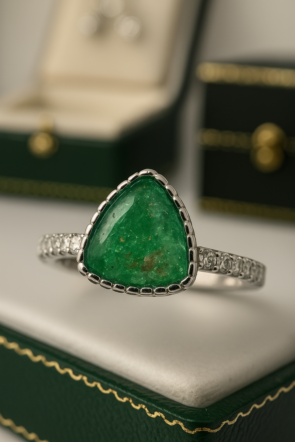 Azure Crown Ring | 925 Sterling Silver