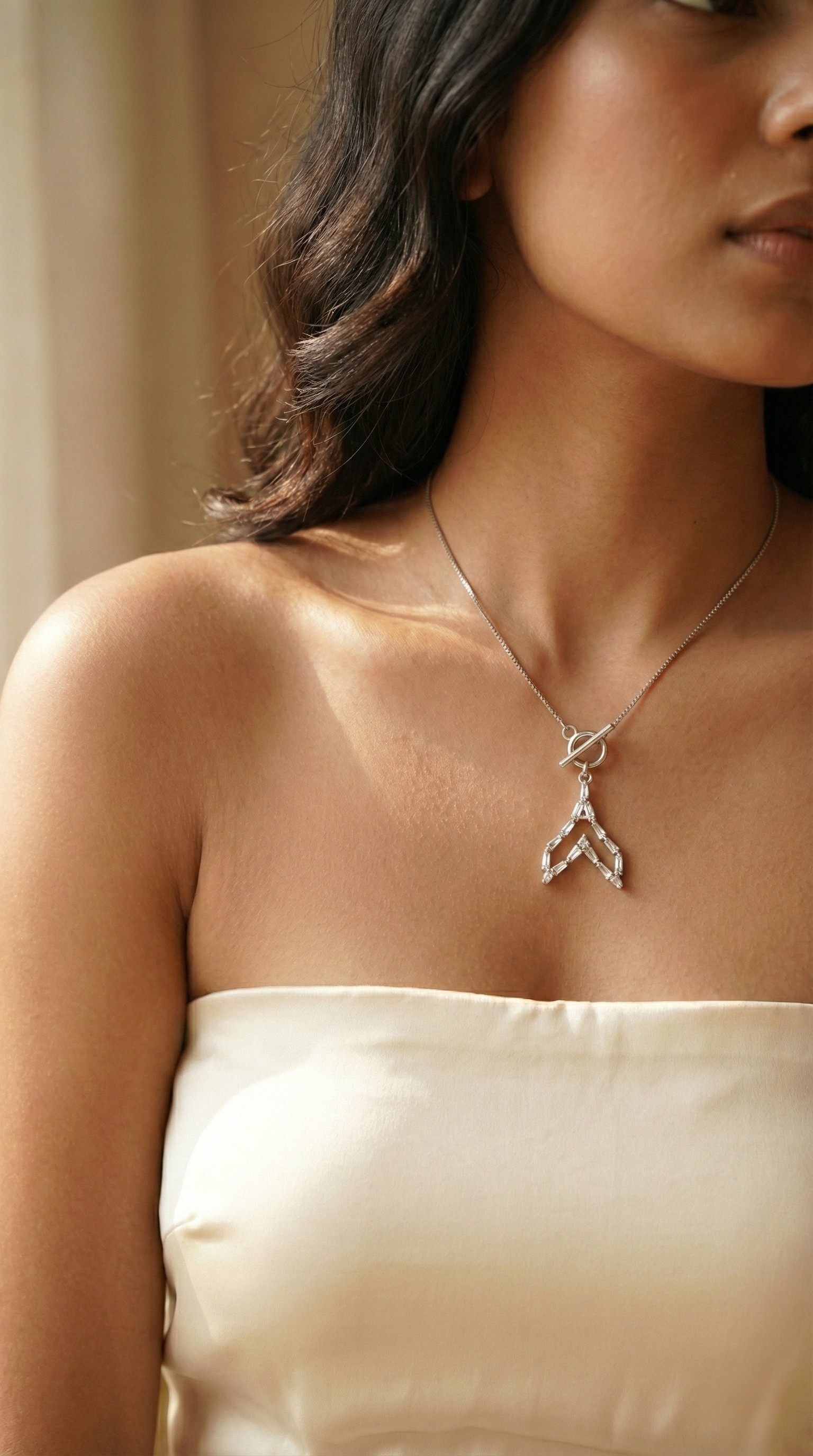 Maris Tail Necklace | 925 Sterling Silver