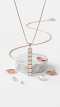 Seren Column Pendant | 925 Sterling Silver