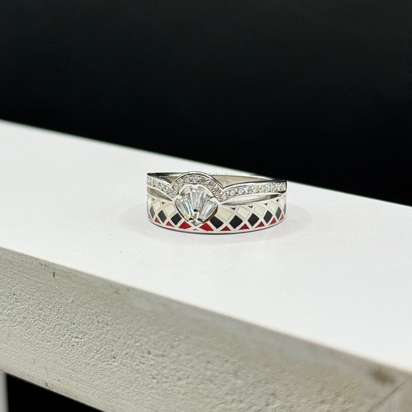 Crimson Mirage Ring