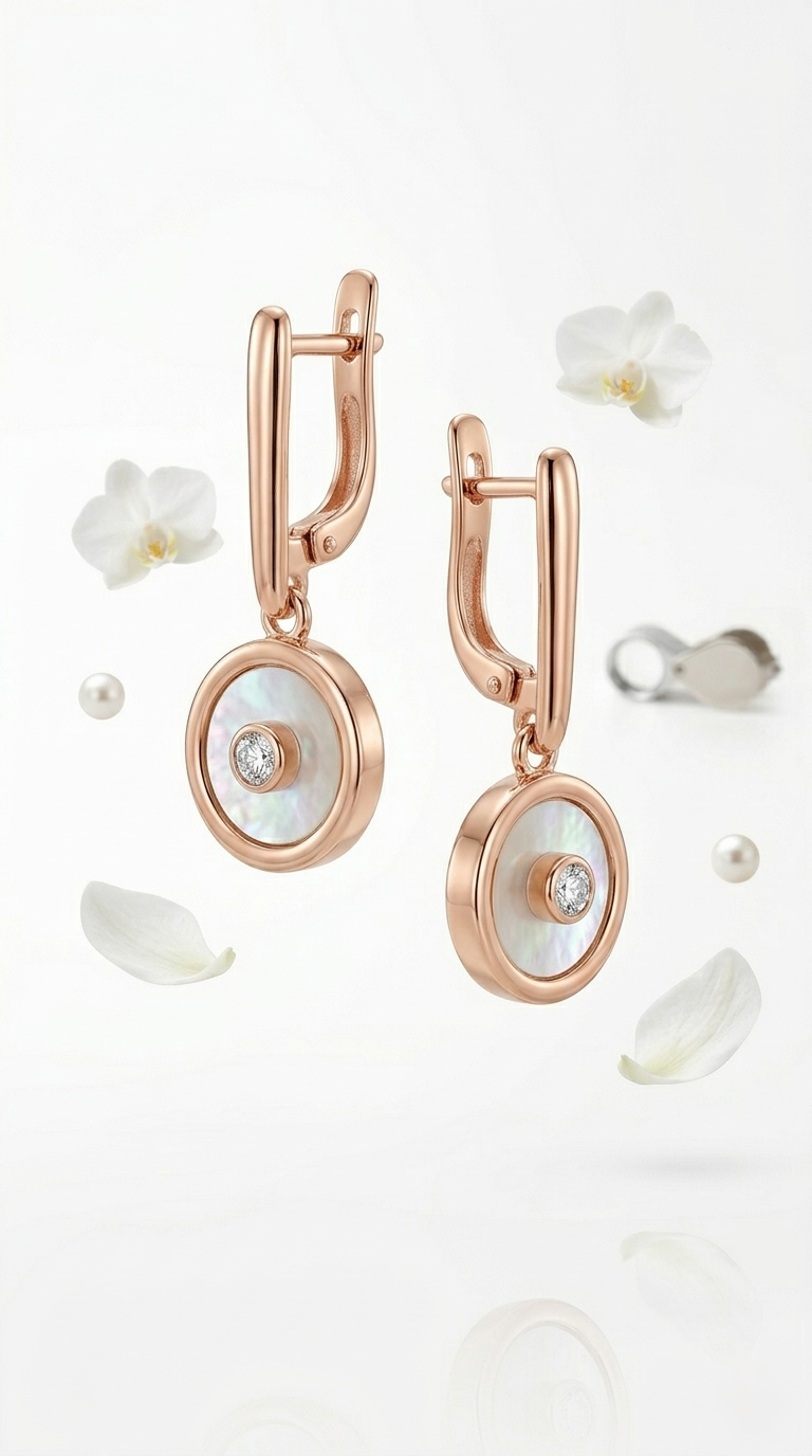 Solene Drop Earrings | 925 Sterling Silver