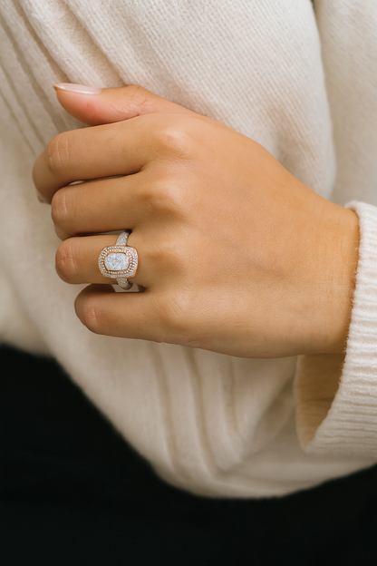 Grand Duchess Ring Sterling Silver