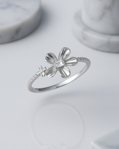 Lumière Floral Set Sterling Silver