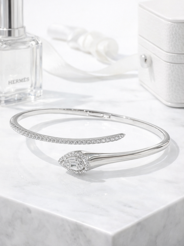 Virelle Cuff Bracelet | 925 Sterling Silver