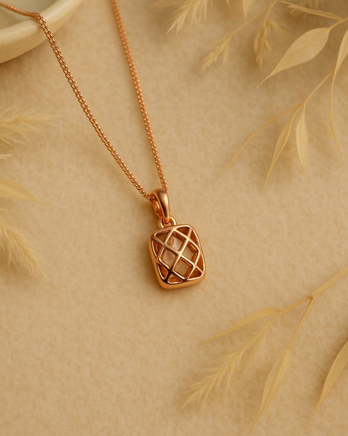 Eterna Weave Sterling Silver Necklace