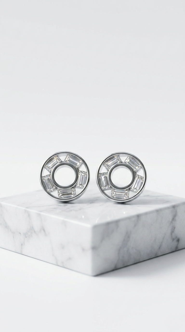 Kairo Loop Studs | 925 Sterling Silver