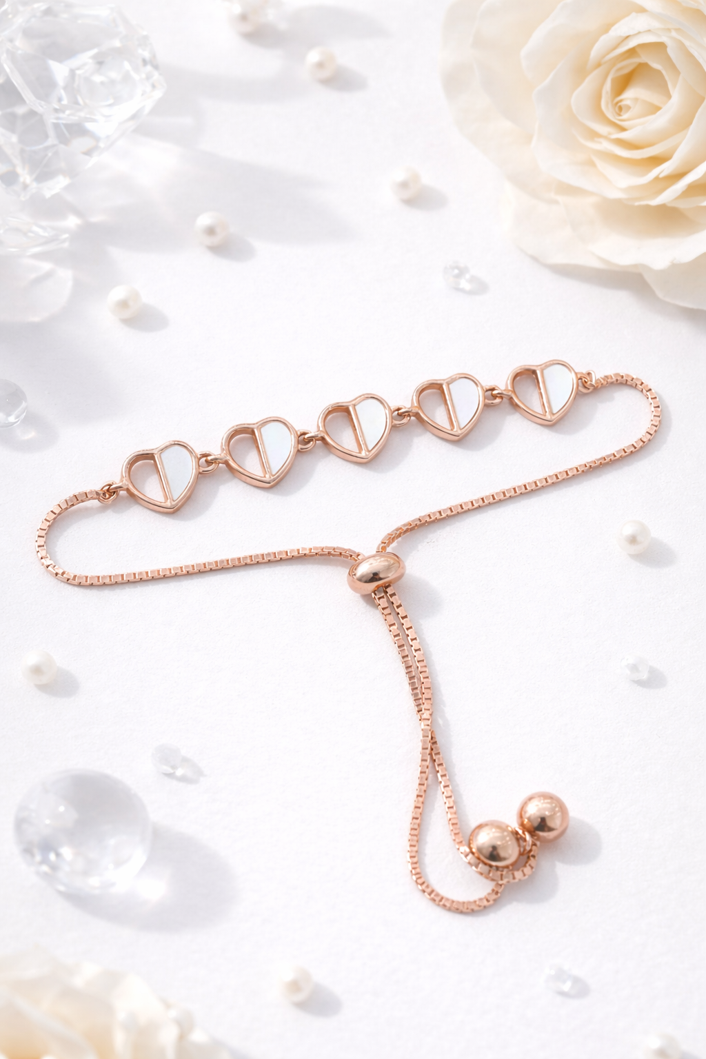 Luminous Heart Bracelet | 925 Sterling Silver