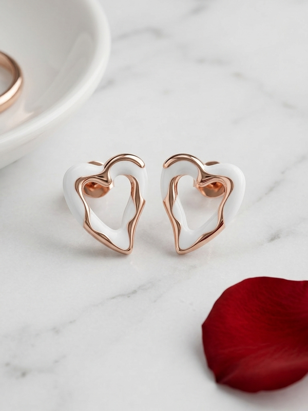 Eros Form Studs | 925 Sterling Silver
