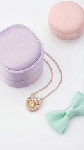 Miso Cat Halo Necklace | 925 Sterling  Silver