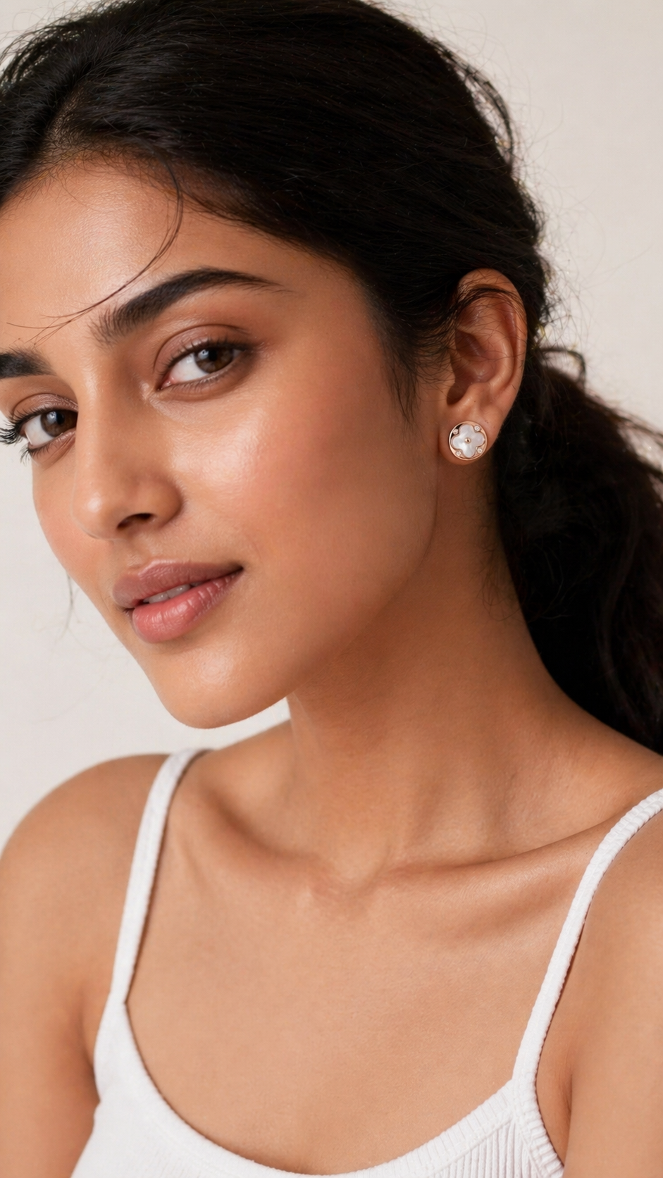 Elowen Clover Studs | 925 Sterling Silver