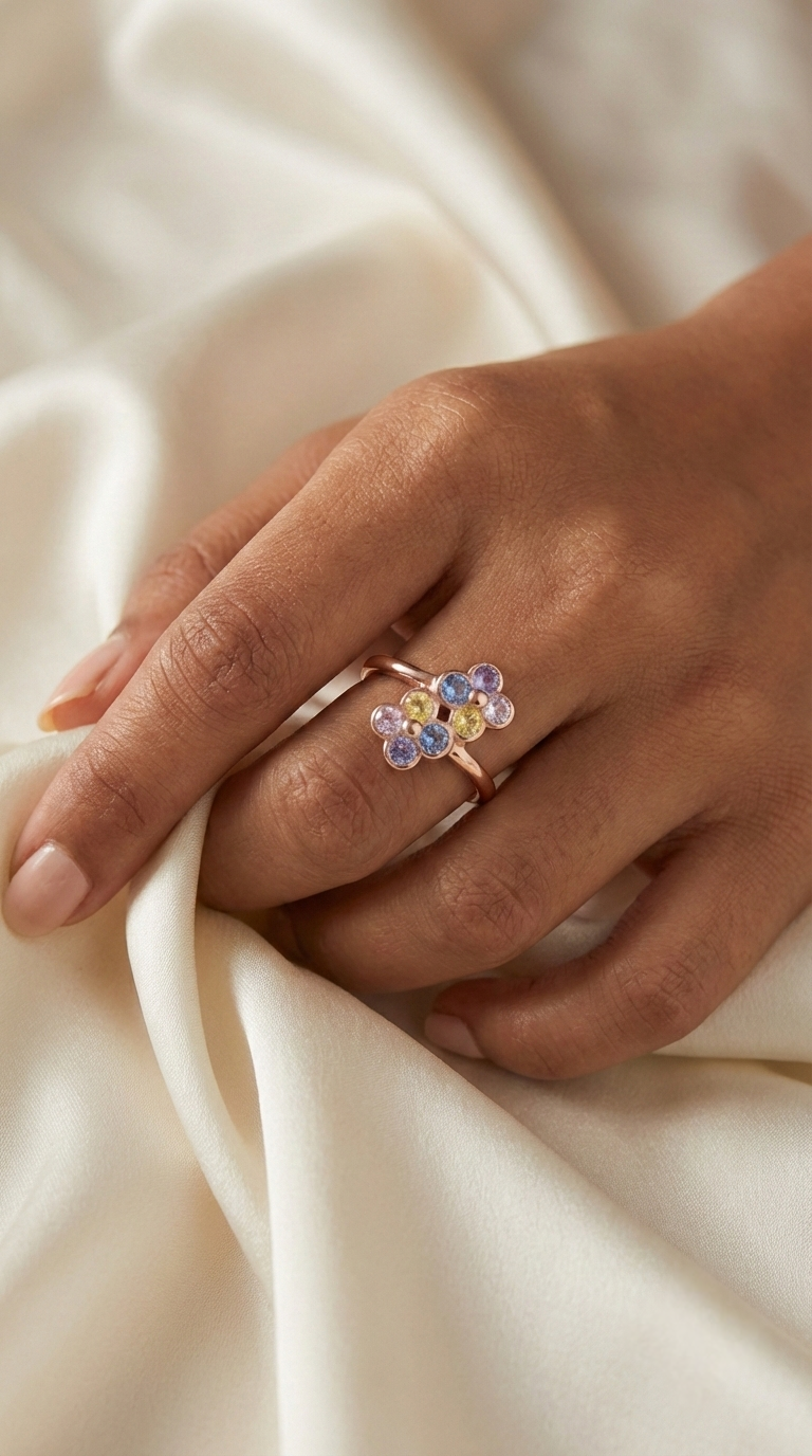 Soraya Bloom Ring | 925 Sterling Silver