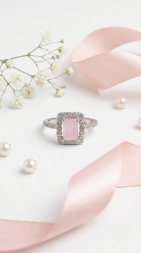 Rosé Lumière Ring | 925 Sterling Silver