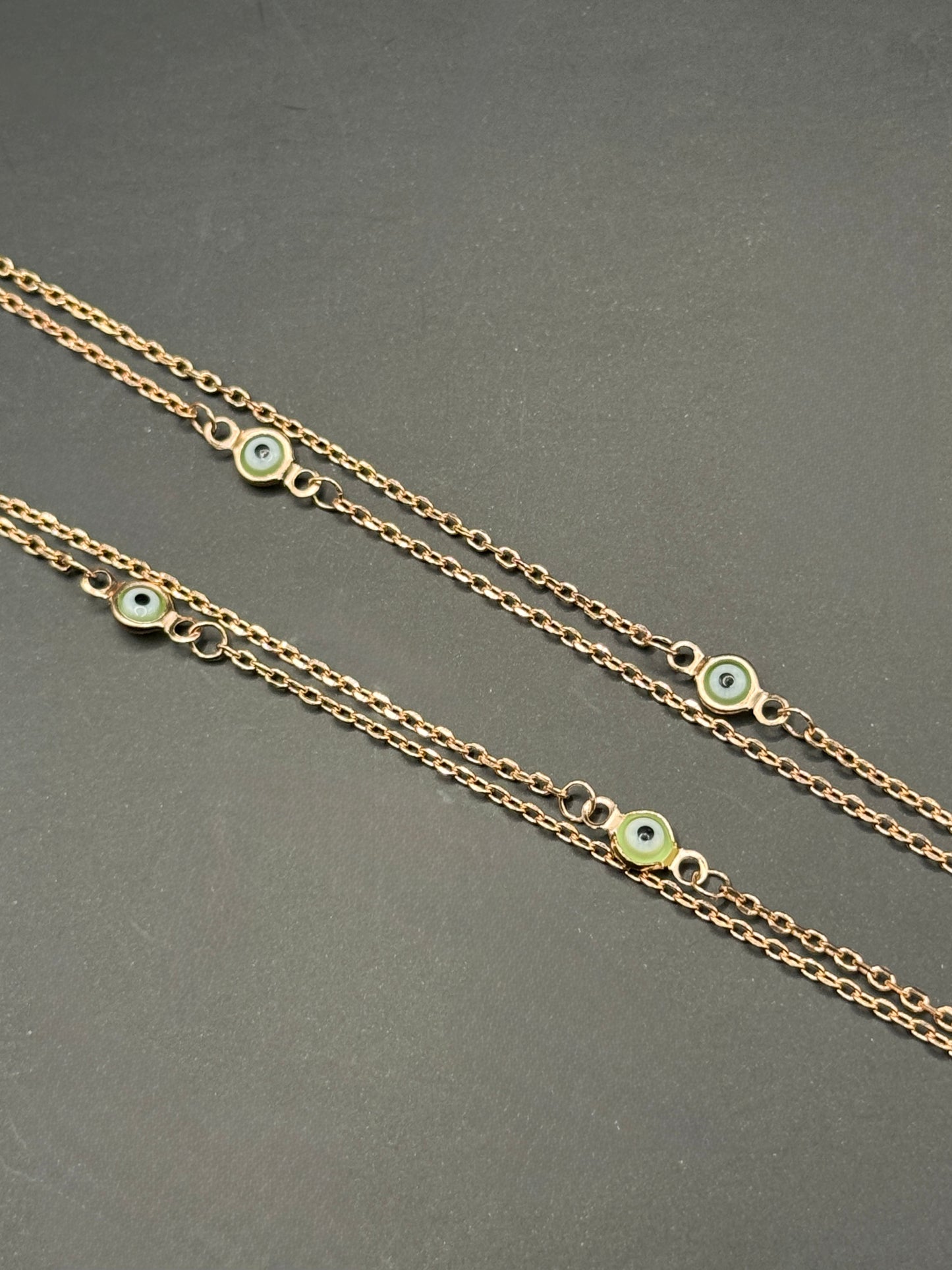 Evil Eye Layered Necklace
