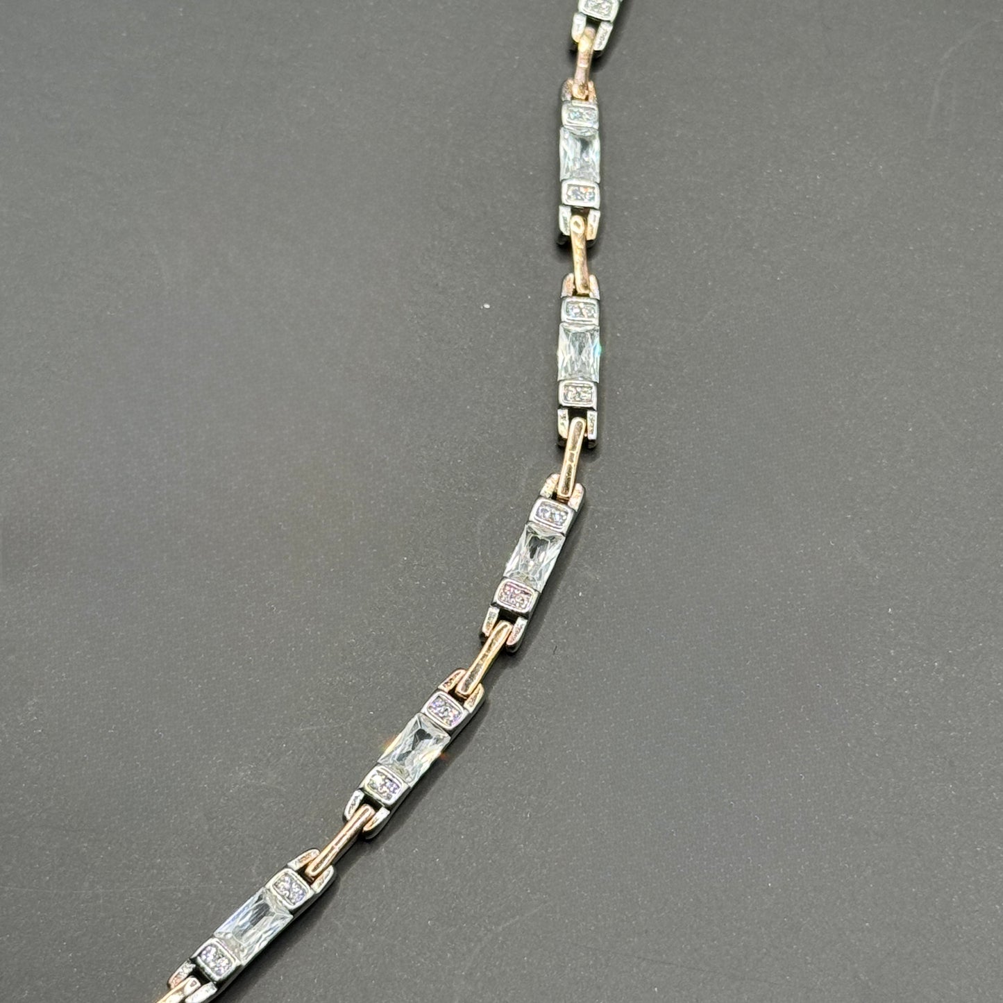 Crystal Cascade Bracelet