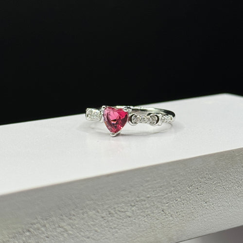 Pink Purity Heart Ring