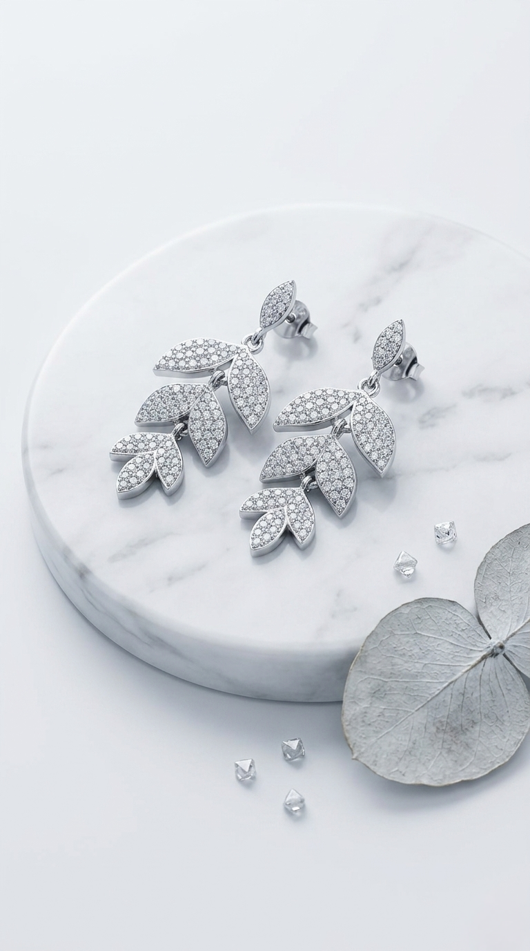 Sylven Cascade Earring | 925 Sterling Silver