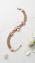 Florette Mesh Bracelet | 925 Sterling Silver